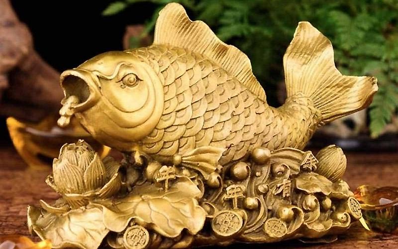 Tượng phong thủy cá chép Tượng phong thủy cá chép