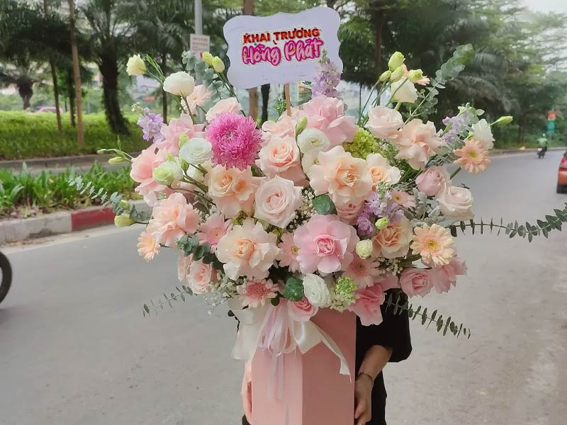 Lẵng hoa khai trương Lẵng hoa khai trương