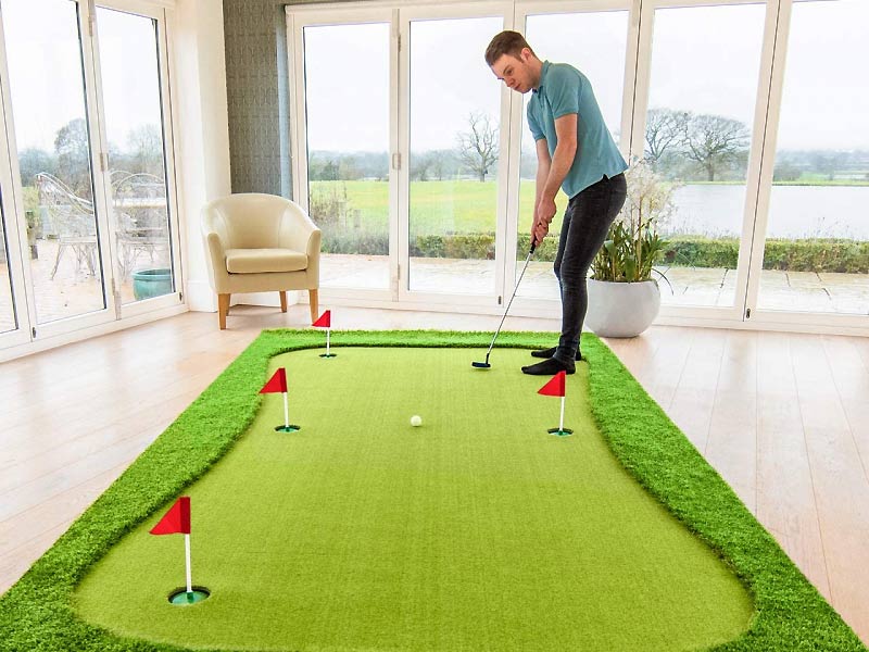 Bộ dụng cụ tập golf trong nhà