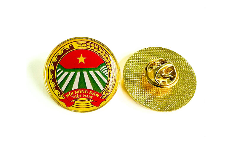 Huy hiệu đại hội nông dân