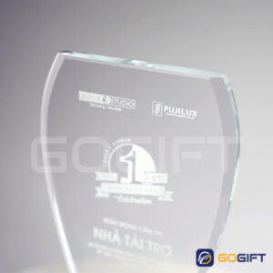 Kỷ niệm chương pha lê nhà tài trợ Gogift PL06 1 Kỷ niệm chương pha lê nhà tài trợ Gogift PL06