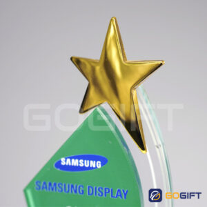 Kỷ niệm chương pha lê cảm ơn Gogift PL08