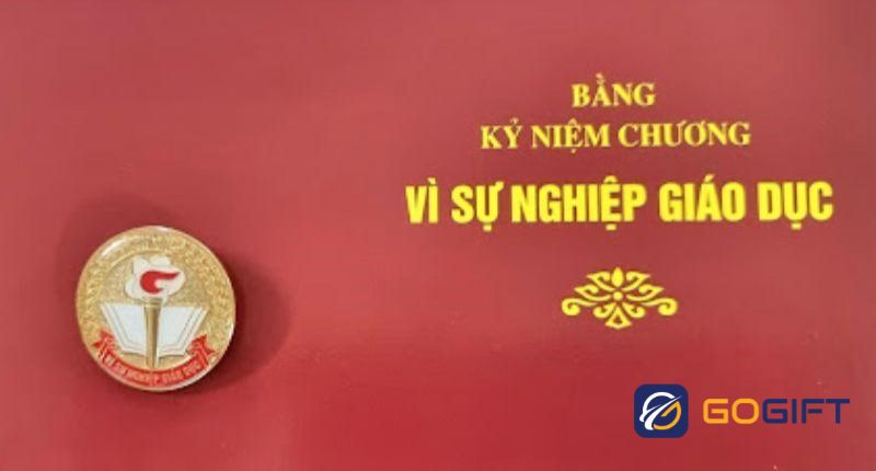 kỷ niệm chương vì sự nghiệp giáo dục